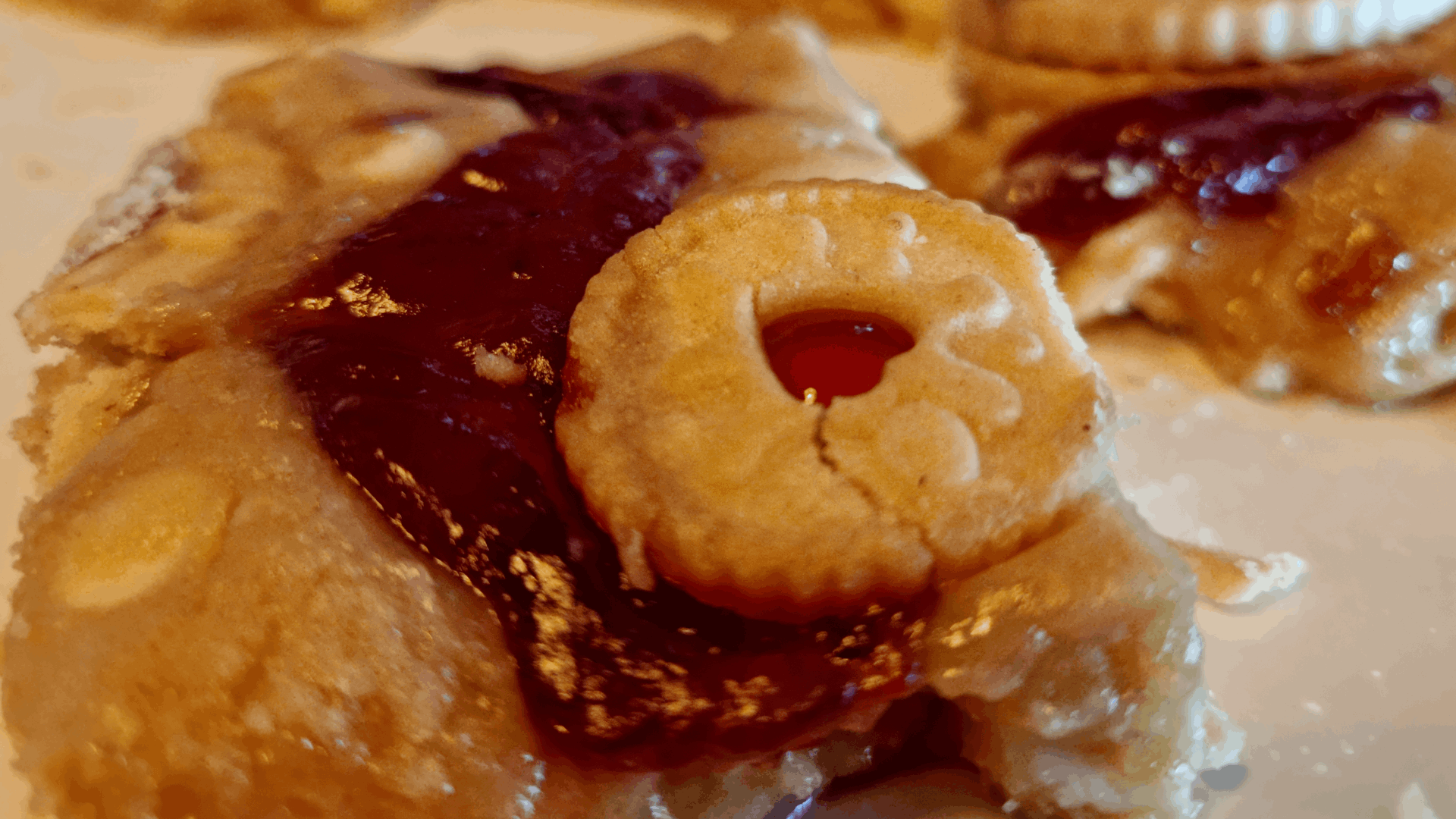 Jammie Dodger Blondies